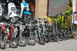 Bicycles and Scooters parts cleaning